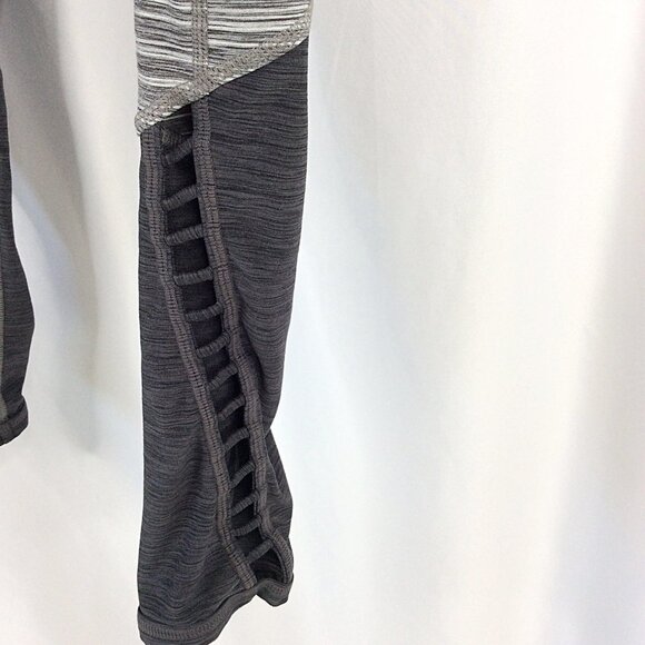 prAna Bohemio 7/8 Leggings Women's Size Small Gray Black - Picture 10 of 12